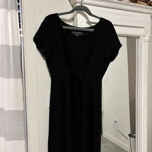 Banana Republic Classic Black Backless Dress